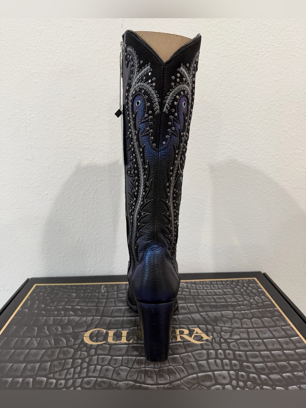 NIB CUADRA Women Leather High Boots size 7 - Picture 4 of 9